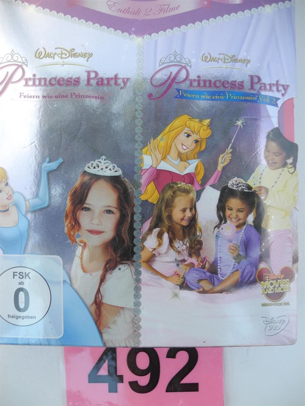 Tutti i DVDs: Disney Princess Party, Nr. 492 – Nuovo e nell'imballaggio originale da Kottwil venduto da Crazyrolf