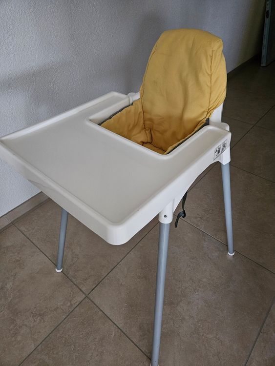 Kinder-Hochstuhl Antilop IKEA 2 gepolsterte Sitzbezüge(Nr.1) 1