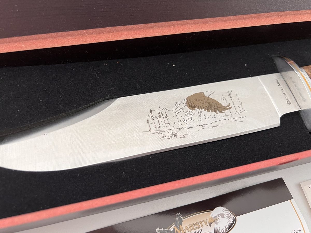 Accessori: Messer "Majesty in Flight" Bald Eagle Bowie. Neu! – Nuovo e nell'imballaggio originale da Winterthur venduto da ChicMarkt 5