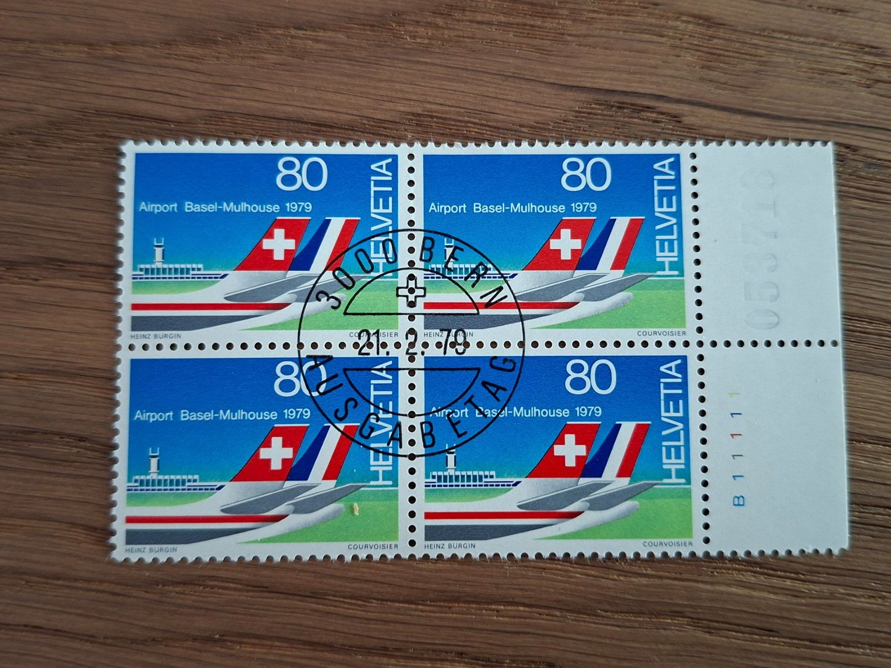 Tutti i francobolli: 4er Blocks: Werbemarken I 1979 – Nuovo (secondo la descrizione) da Hinterkappelen venduto da 1399 8