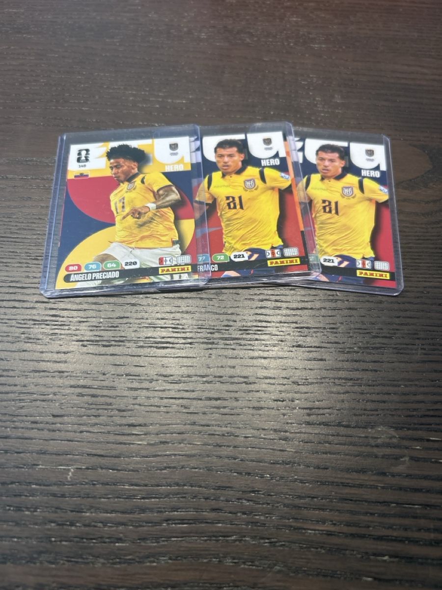 Panini Carte collezionabili: Panini Adrenalyn XL Ecuador 12 Stück vorhanden – Nuovo (secondo la descrizione) da Freienbach venduto da Juli4bro