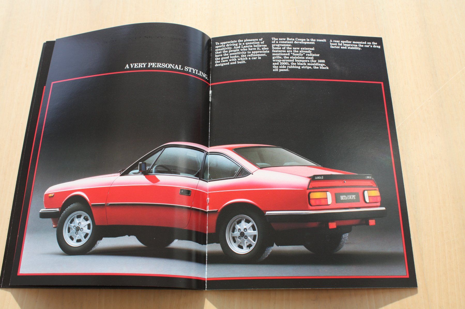 Lancia Dokumente: Lancia Beta Coupe Serie II Prospekt 1981 – Gebraucht aus Wikon von erwin400 3
