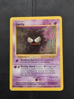 Pokemon Karte - Gastly - Shadowless Base Set