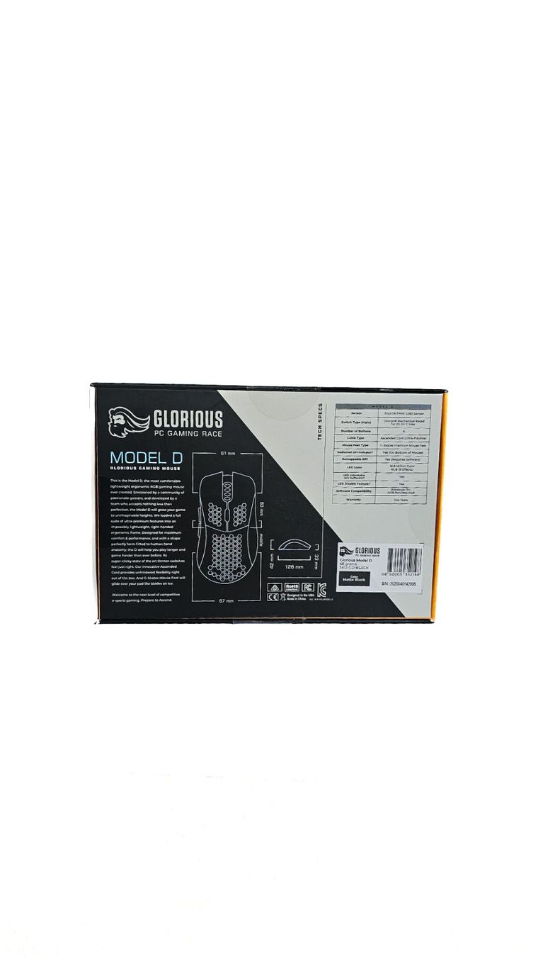 Mouse: Glorious Gaming - Maus Model D – Nuovo e nell'imballaggio originale da Kappel SO venduto da Alaska1313 1
