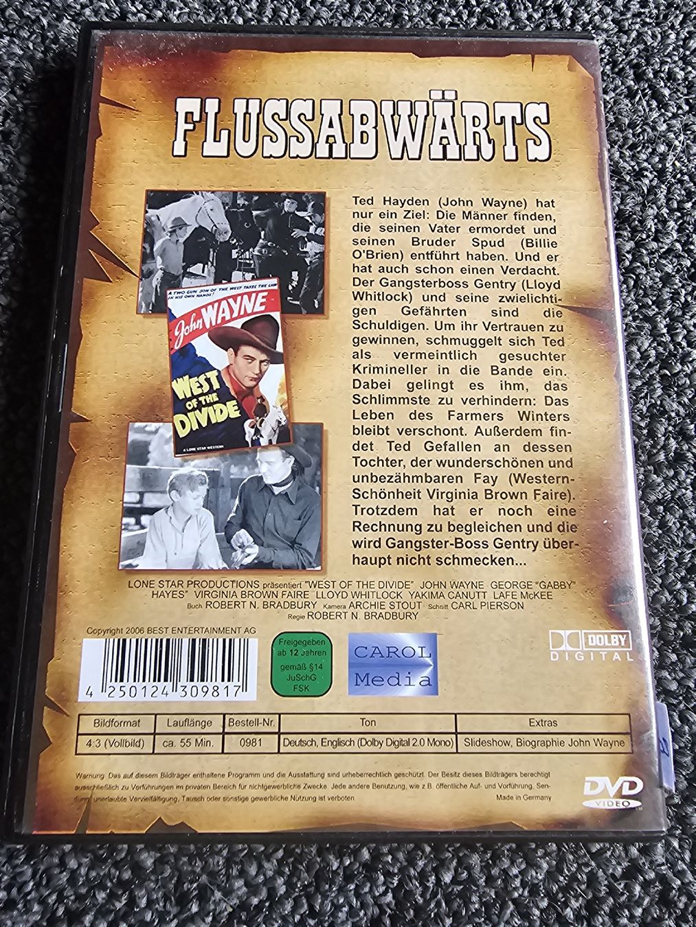 Tutti i DVDs: John Wayne Western DVD "Flussabwärts" (20665) – Usato da Ruswil venduto da jan_bxl5 1