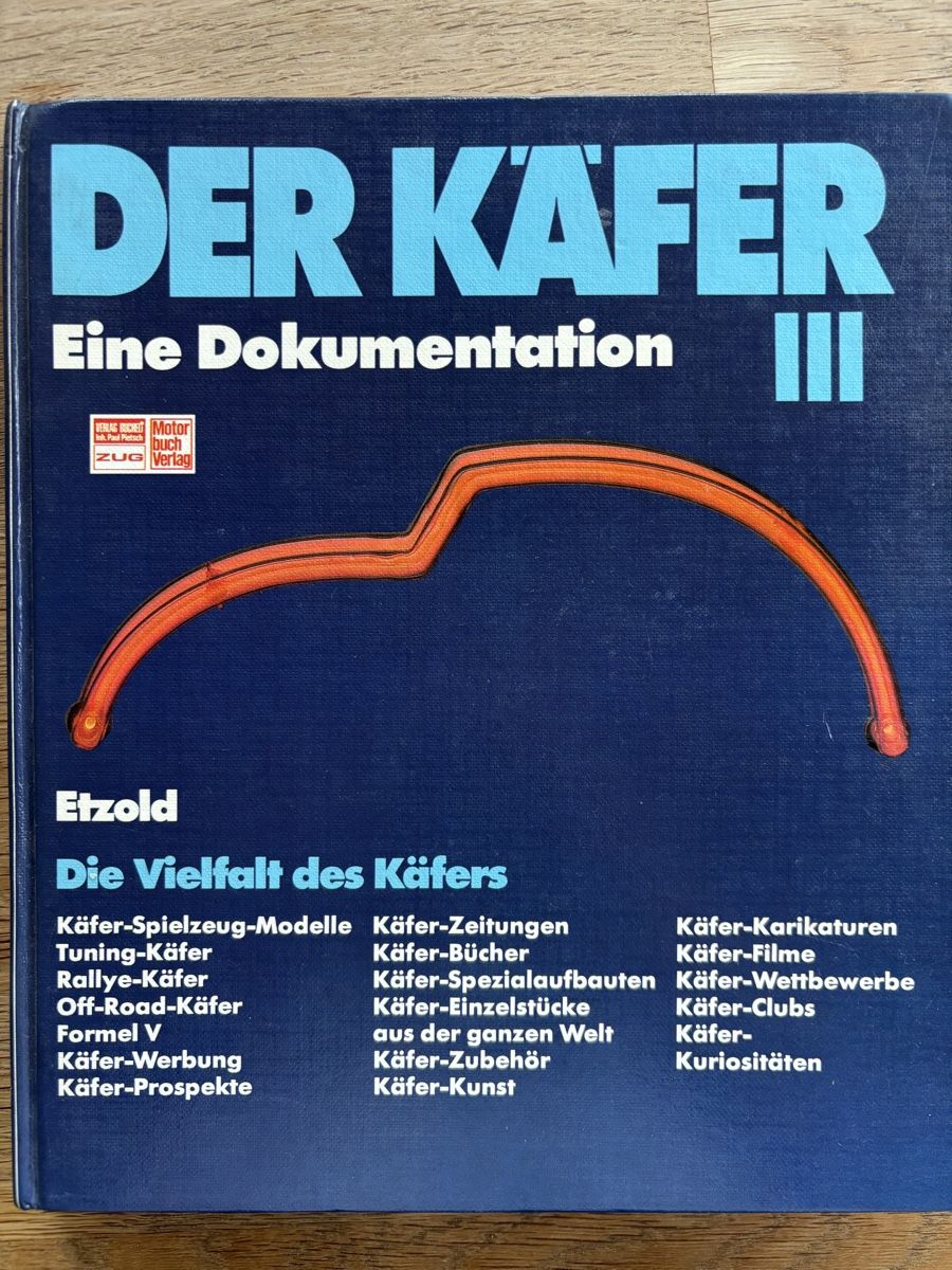 Libri: Käfer-Buch: Eine Dokumentation III – Usato da Gebenstorf venduto da pas_9p6b