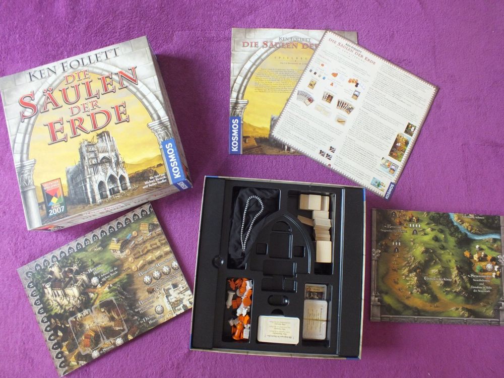 Spiel Die Säulen der Erde +Erweiterung Kaufen auf Ricardo