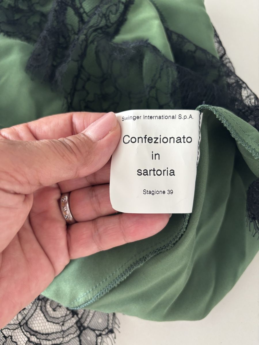 Vestiti: Designer Seidenkleid mit Spitze, Grösse S Roccobarocco – Nuovo (secondo la descrizione) da Wohlen AG venduto da Megagaga 4