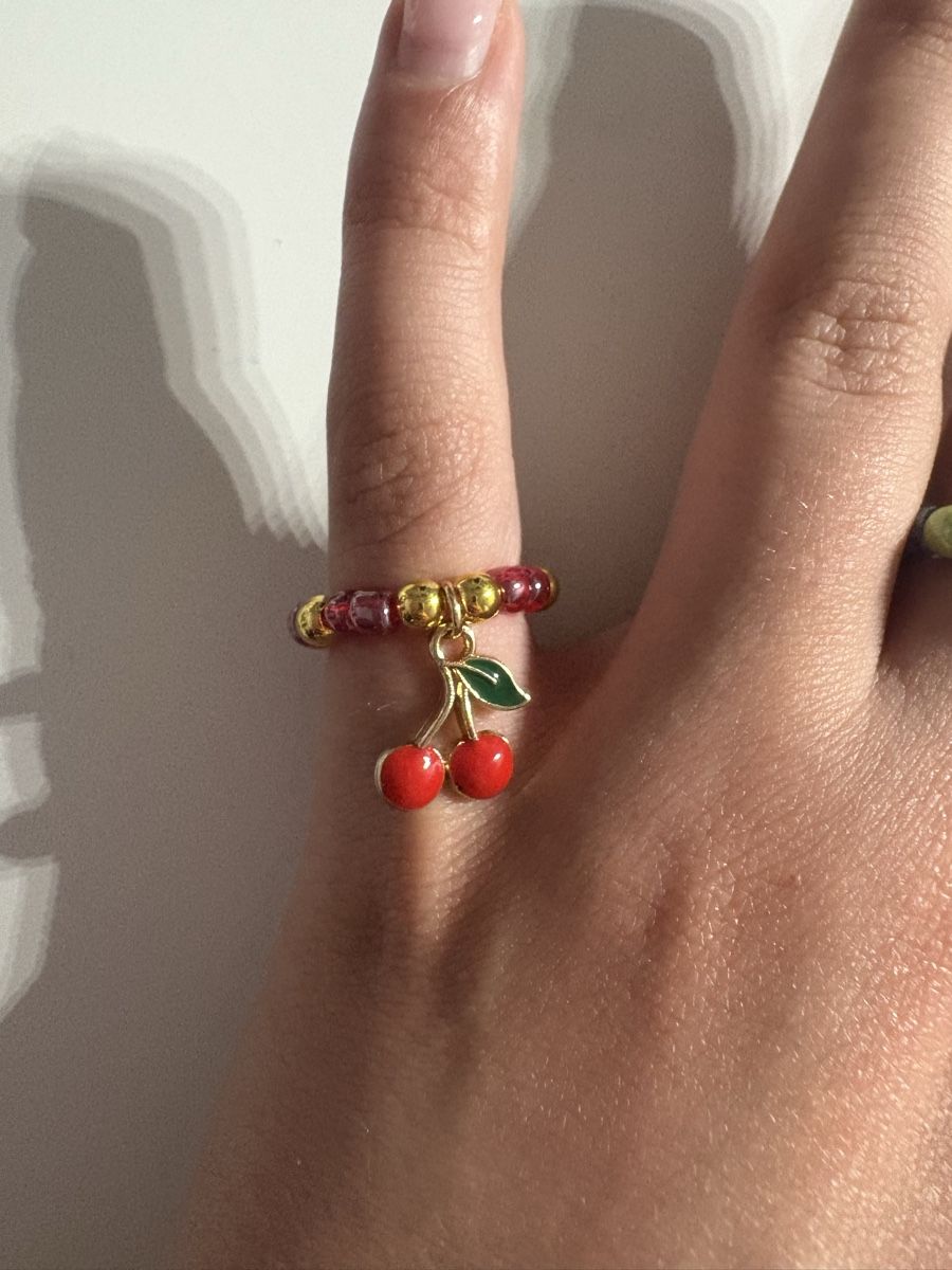 Anelli: 3er Set handgemachte Perlenringe, Unikat Schmuck – Nuovo (secondo la descrizione) da Winterthur venduto da nik_pr58 3
