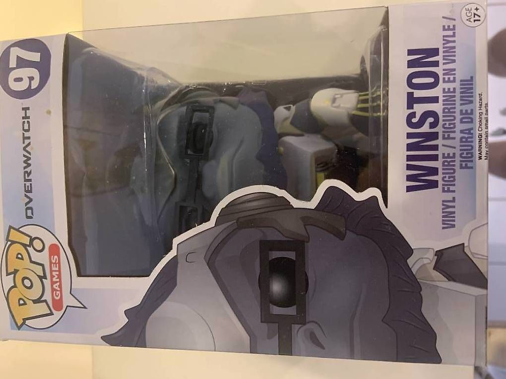 Statuette: Funko pop / Winston 97 / overwatch – Nuovo e nell'imballaggio originale da Les Avanchets venduto da mau_8pmm