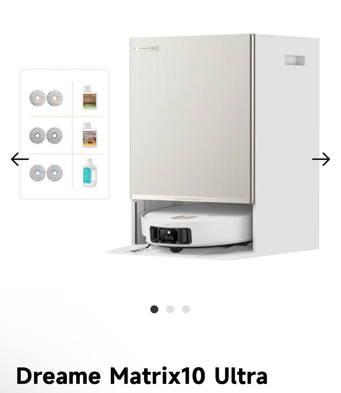 Dreame Aspirapolveri & Accessori: Dreame Matrix10 Ultra – Nuovo e nell'imballaggio originale da Genève venduto da Annilu