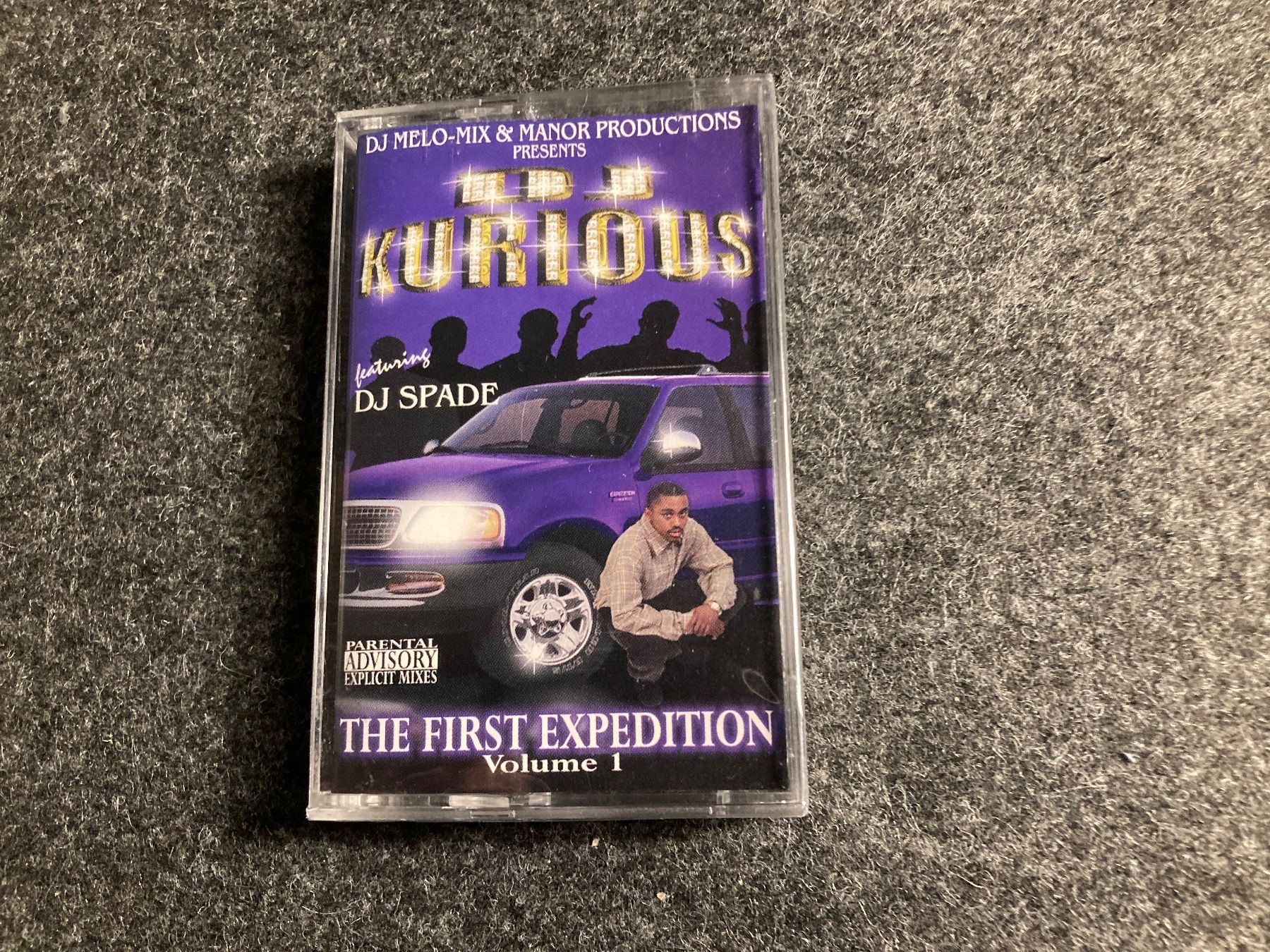 Kompaktkassetten: DJ Kurious Featuring DJ Spade - The First Expedition (MC) – Neu und originalverpackt aus Fribourg von Karushi