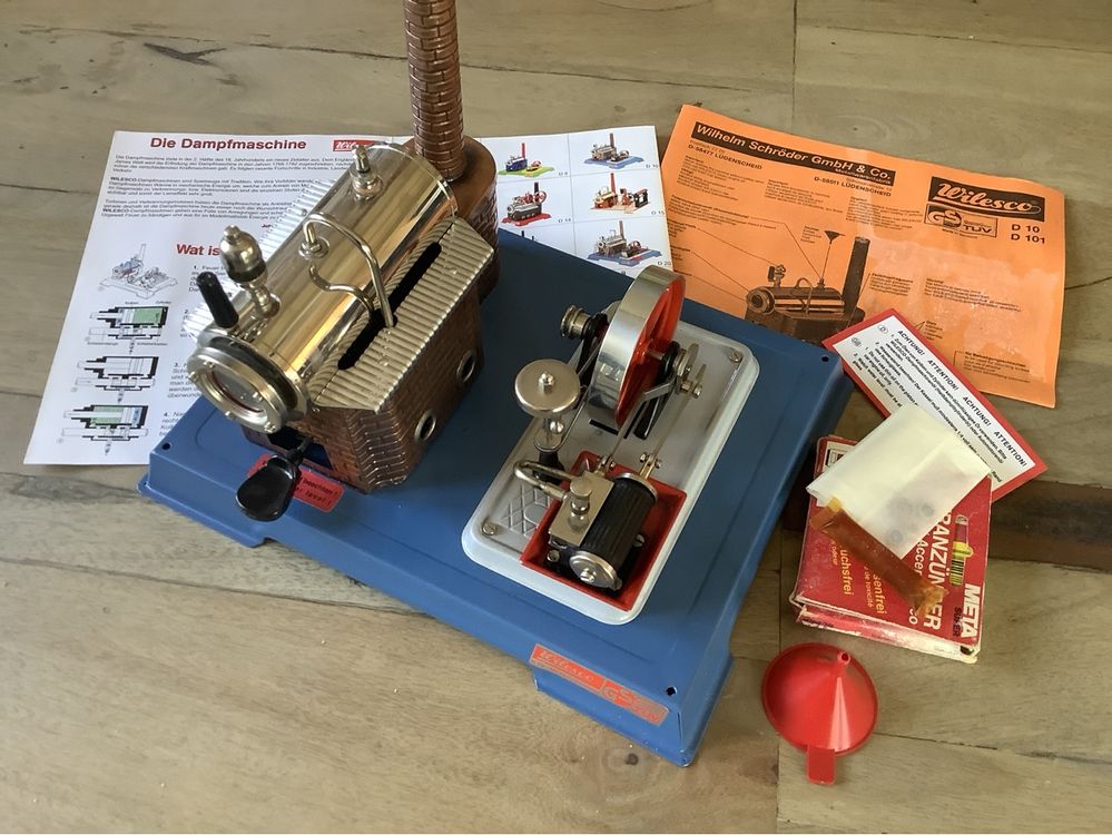 Dampfmaschine Wilesco D10, 1xgebraucht, neuwertig (Neu (gemäss ...