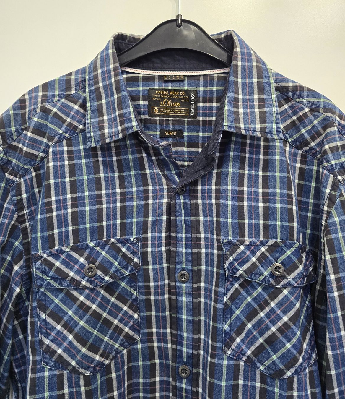 S.Oliver Camicie: s.Oliver Herren Hemd Grösse M - slim fit – Usato da Oetwil an der Limmat venduto da dhantal 6