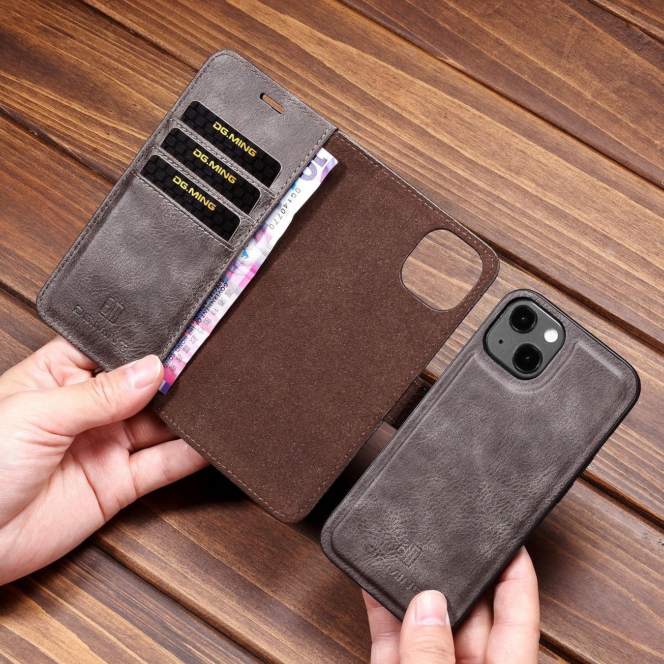 Cover & Protezioni schermo: iPhone 13 - étui coque détachable antichoc ip13 BRUN – Nuovo e nell'imballaggio originale da Morges venduto da DigiAC 2