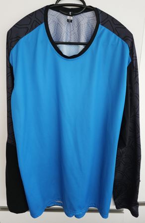 Assos Trail Shirt langarm. Blau. Grösse 3XL / TIR. Wie NEU.