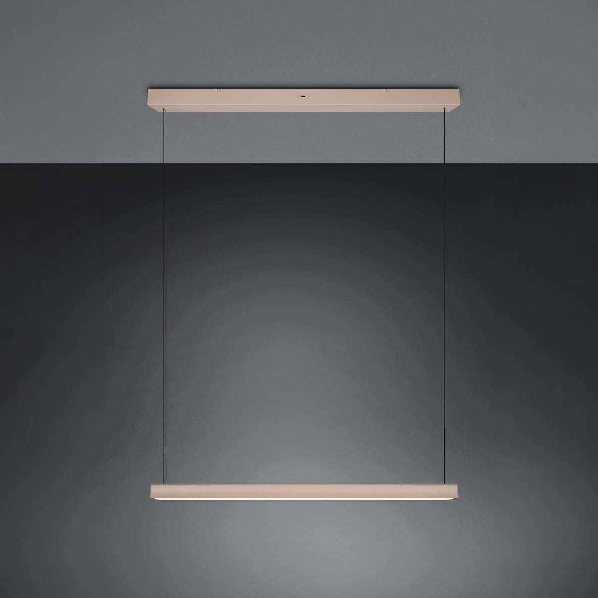 Lampadari & plafoniere: LED Pendelleuchte, Beige, 113 cm x 9 cm – Nuovo (secondo la descrizione) da Kreuzlingen venduto da Smart-Light 5
