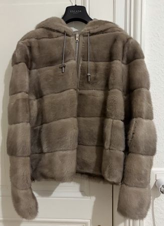 Veste en fourrure réversible 