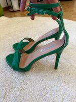 Green shoes