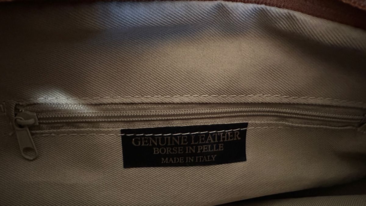 Borse: Braune Ledertasche 38x20cm – Nuovo (secondo la descrizione) da Amsoldingen venduto da Thor46 4