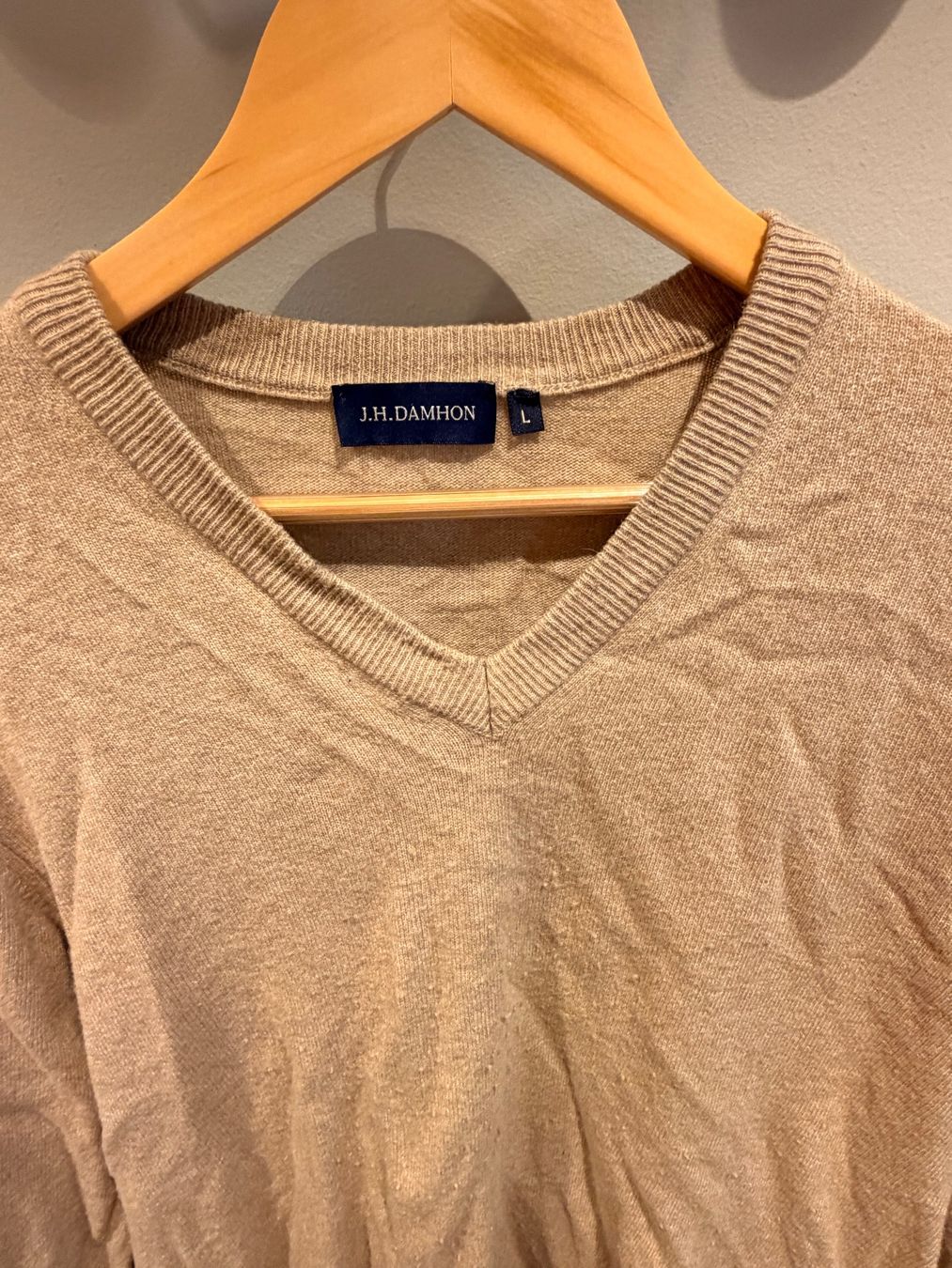 Pullover & Sweatshirts: Strickpullover J.H. Damhon V-Ausschnitt Grösse L – Gebraucht aus Zollikon von Jekled 1