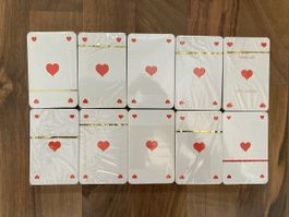 10 Päckli Jasskarten NEU