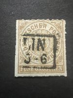 Nordd. Postbezirk No. 18  1869 Altdeutschland gest.  (4470)