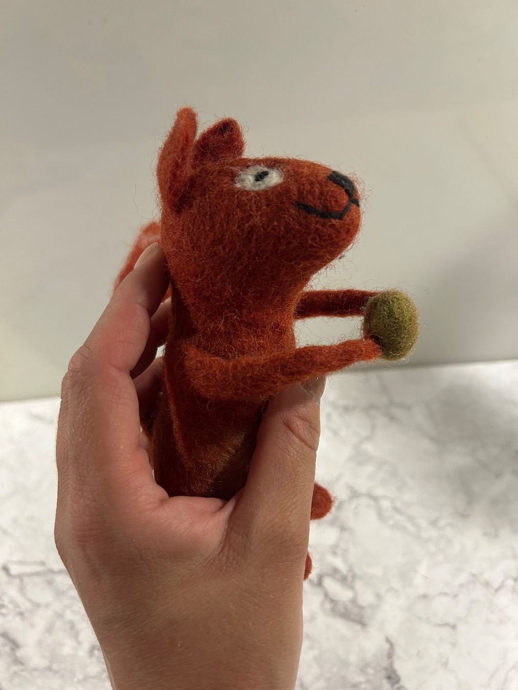 Statuette: Filztier Eichhörnchen Filz Tier – Usato da Basel venduto da toy_t8bb 4