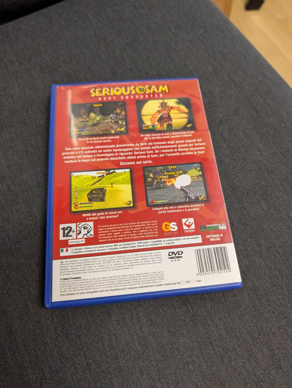 Spiele: Serious Sam next encounter Sony playstation 2 – Gebraucht aus Giubiasco von Ticinerd 1