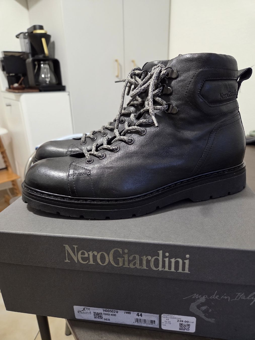 Scarpe da uomo: Chaussure montante NeroGiardini – Nuovo e nell'imballaggio originale da Neuchâtel venduto da Stwatch 2