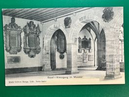Basel - Kreuzgang im Münster