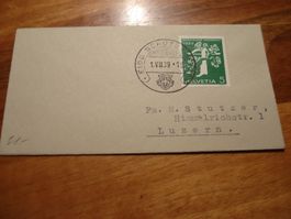 Kleinbrief 1939, Sonder-o Eidg. Schützenfest, Landifrankatur