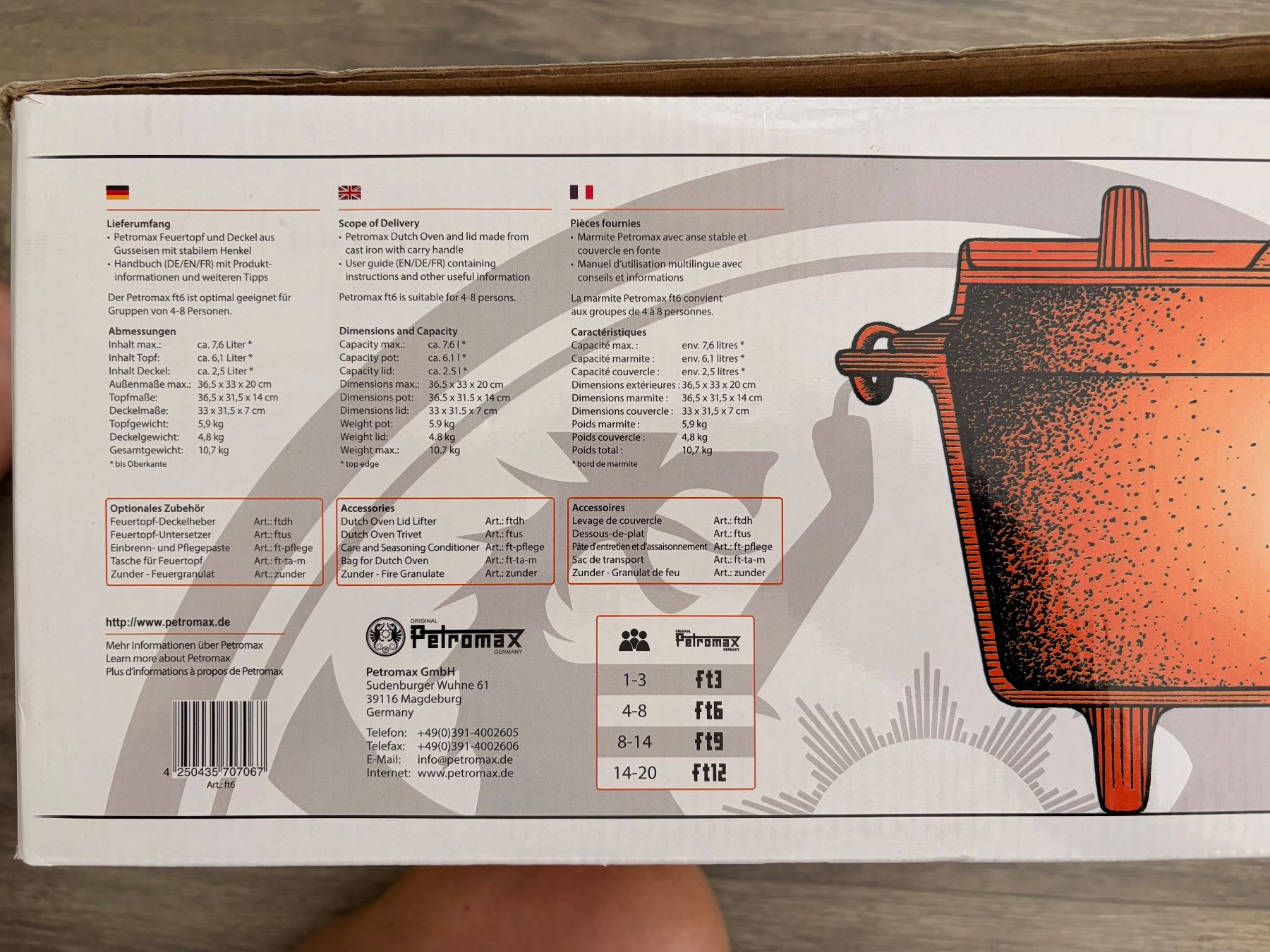 Petromax Pentole: Dutch Oven Feuertopf Petromax ft6 – Usato da Erlinsbach venduto da Willes 2