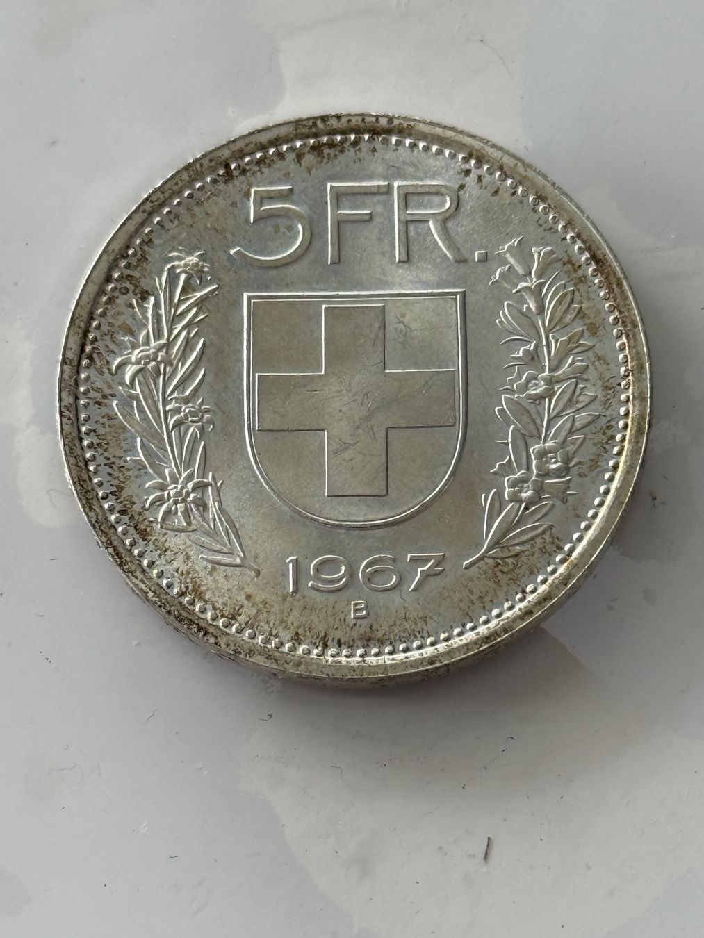 Tutti le monete: 5 Franken 1967  Silber – Usato da Wallisellen venduto da SWISS_SILVER1