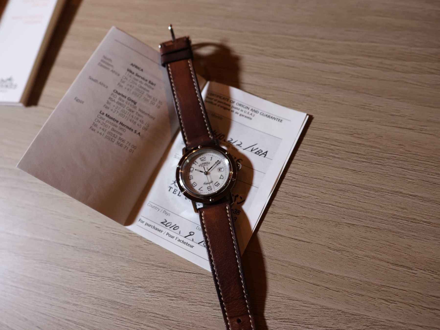 Hermès Orologi: Montre HERMÈS Clipper Automatic Date 31mm – Usato da Grand-Lancy venduto da Watches-GVA 5
