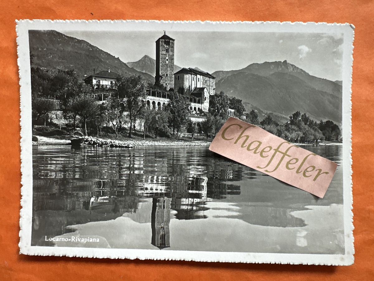 Cartoline postali: Locarno-Rivapiana, unbeschriebe – Usato da Zürich venduto da Chaeffeler