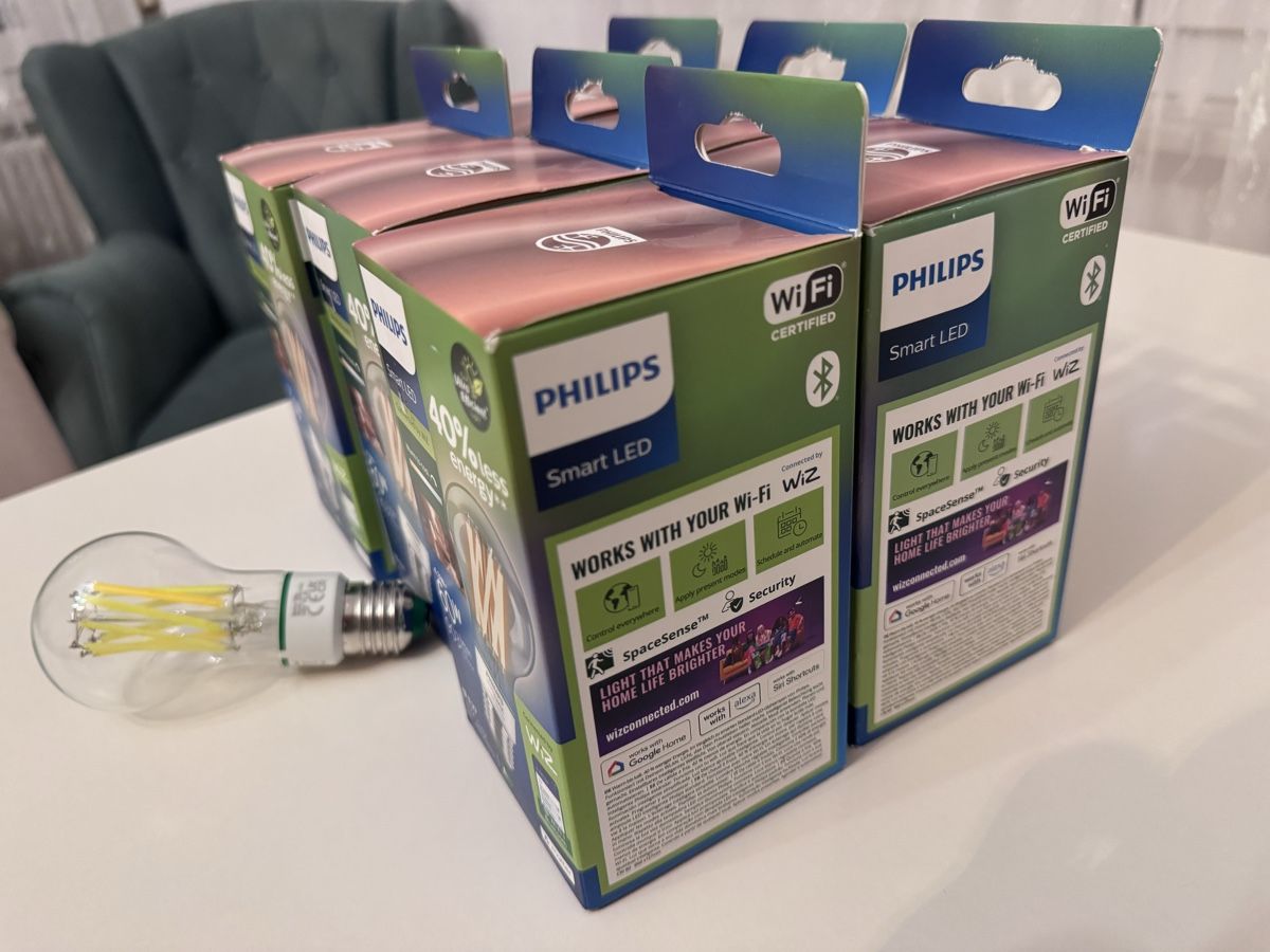 Philips Lampen: Philips Smart LED Bulbs 4.3W ~ 60W - E27 - WiZ – Neu (gemäss Beschreibung) aus Bassecourt von gaz_ss9g 1