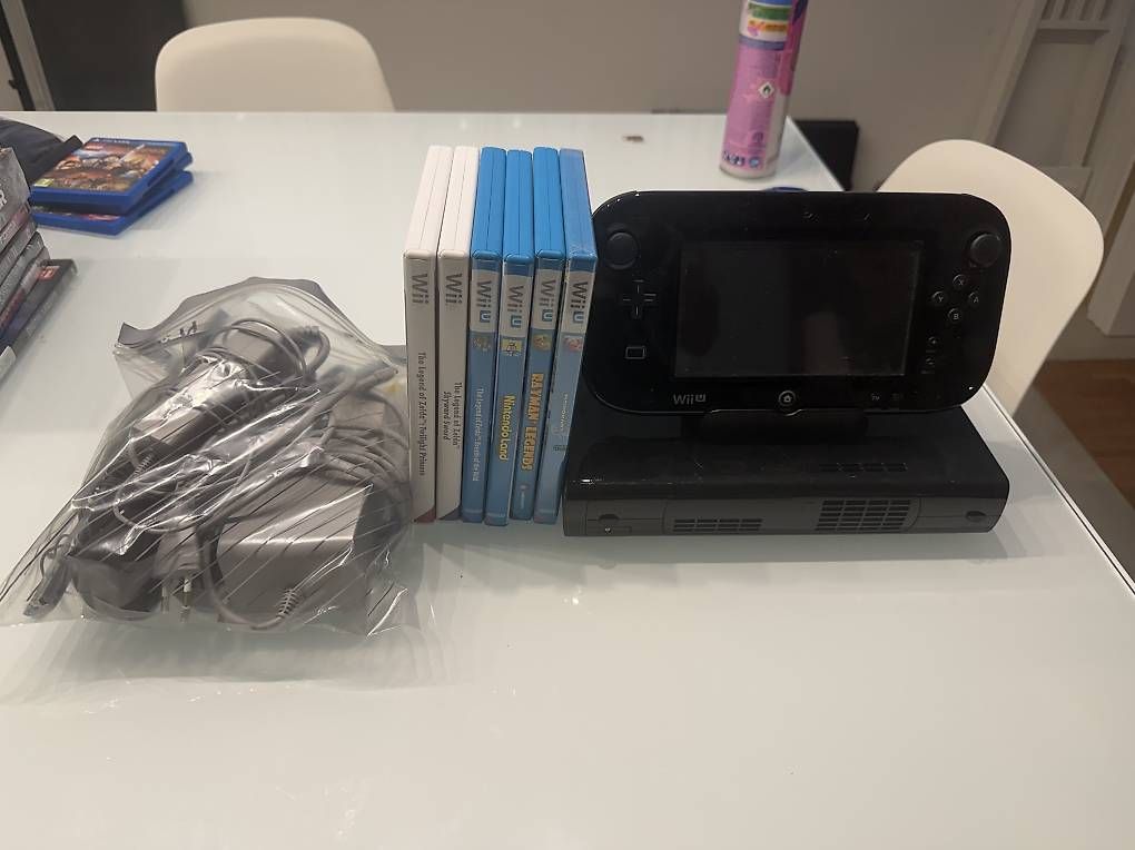 Konsolen: Nintendo Wii U + 6 Spiele – Gebraucht aus Zürich von jes_ppg2