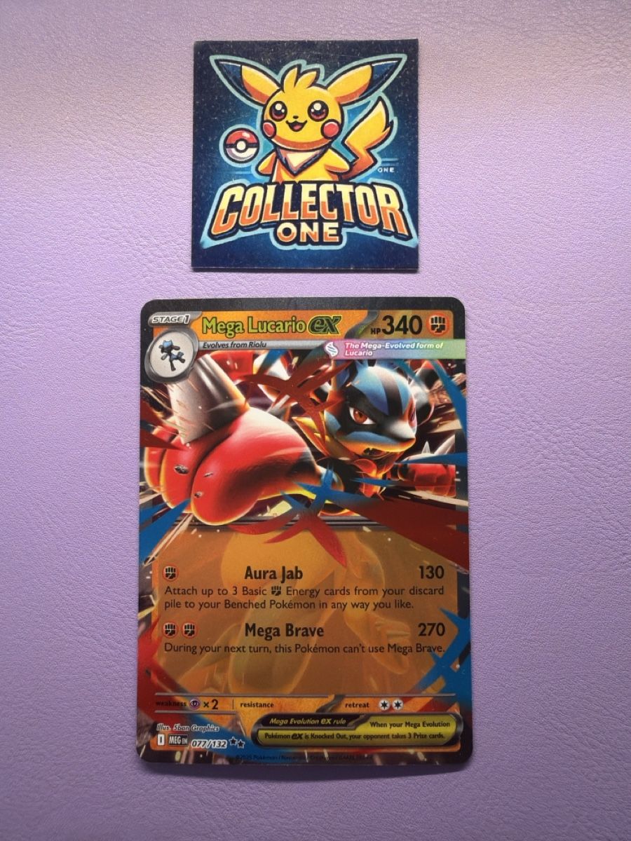 Pokémon Carte collezionabili: Pokemon Mega Lucario EX Mega Evo Top – Nuovo (secondo la descrizione) da Lommiswil venduto da CollectorOne
