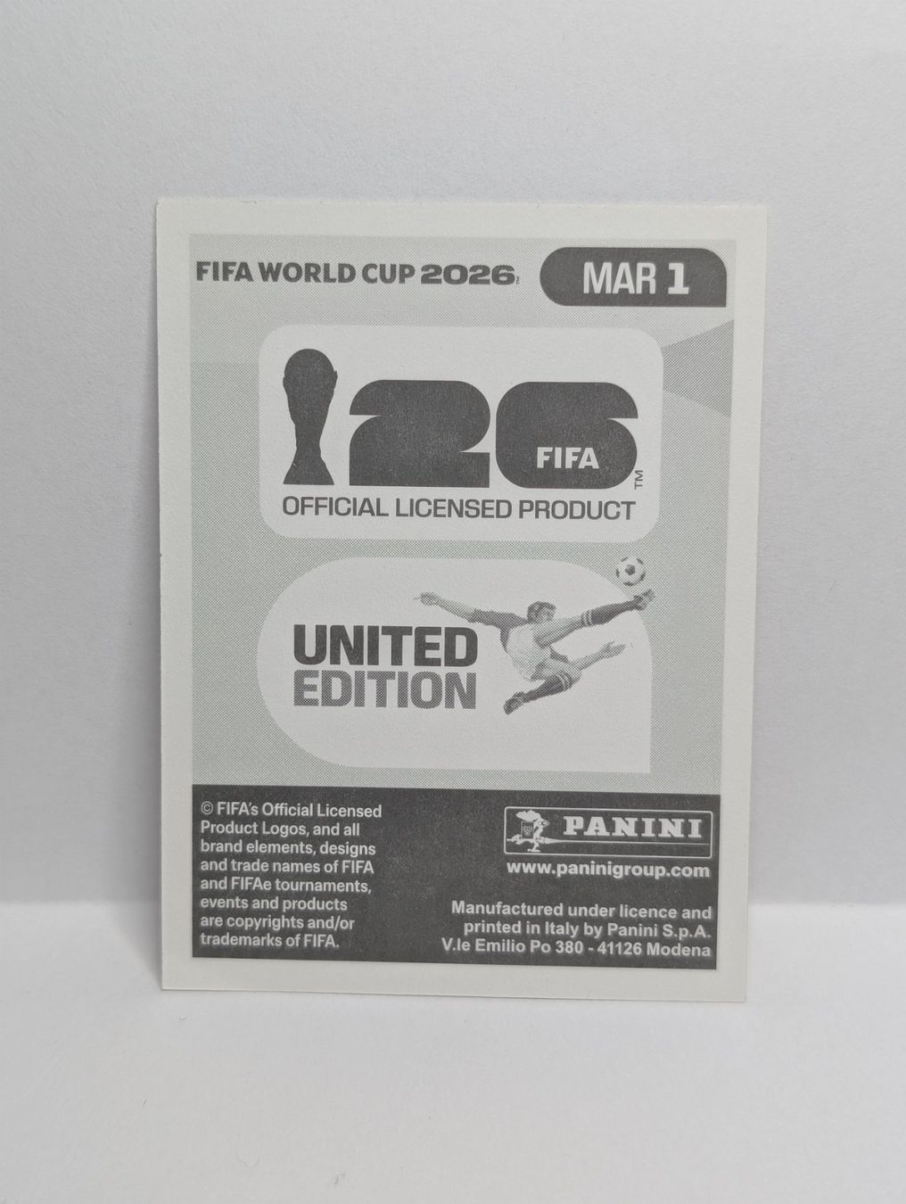 Panini Carte collezionabili: Panini WM 2026 - MAR 1 - Emblem MAROC – Nuovo (secondo la descrizione) da Founex venduto da amel89 1