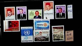 AFRIQUE MAROC TIMBRES NEUFS** 2011-15. COTE 25.60 € / MAI232