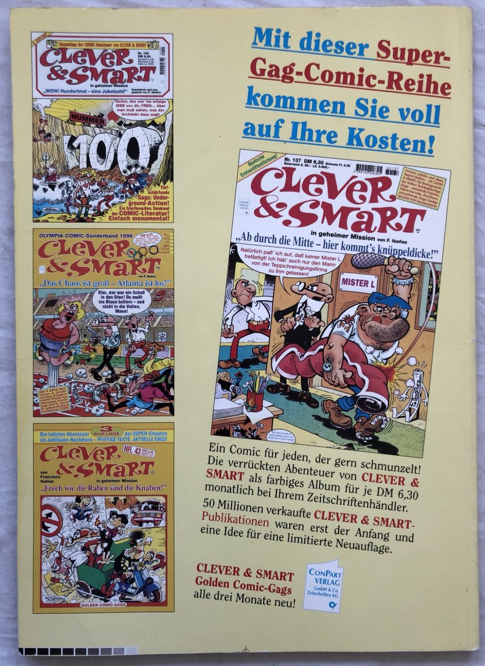 Fumetti: EXTRA CLEVER & SMART - Sonderheft Nr.38 – Usato da Schaffhausen venduto da durruti 3
