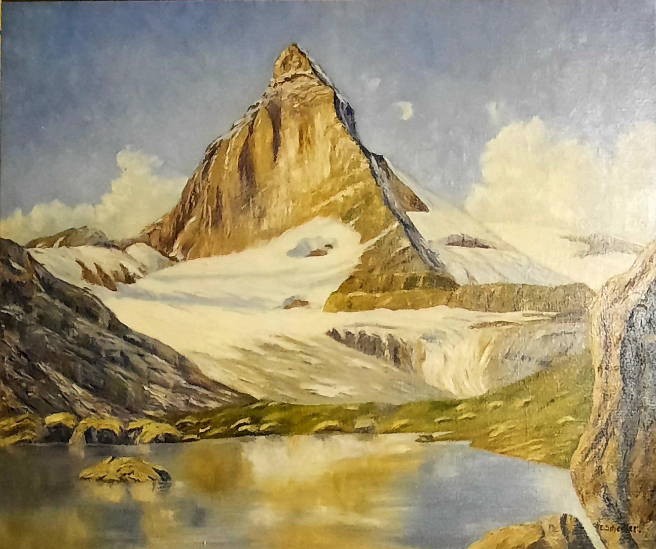 Tableaux: ERWIN SCHEDLER 1921 - 2006 – D'occasion à Genève par Enigme8