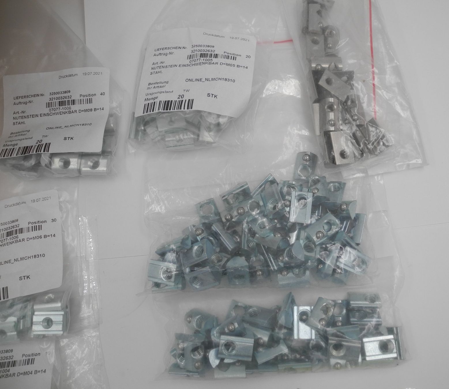 Componenti elettronici: Nutsteine Einschwenkbar Stahl, Nr. 45b – Usato da Kottwil venduto da Crazyrolf 5