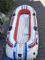 Schlauchboot Seewasserfest mit Pumpe und Paddel 
