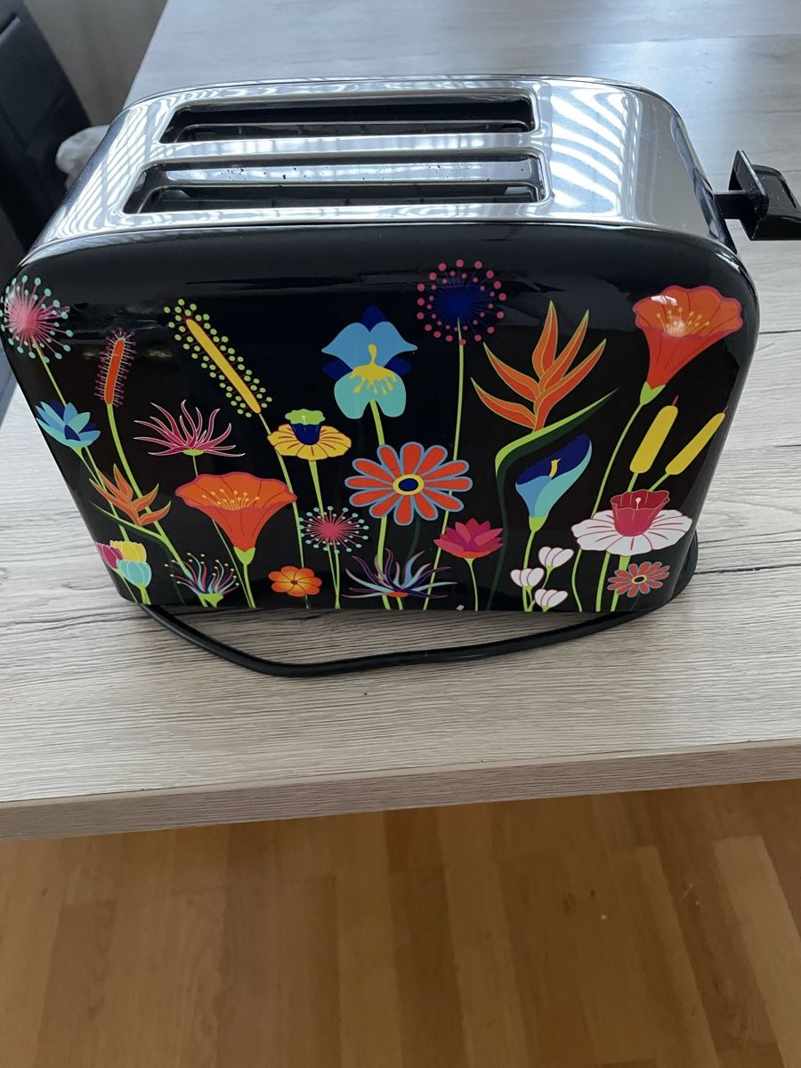 Pylones Küchengeräte: Wunderschöner Toaster mit Blumenmuster – Gebraucht aus Oberwil BL von Petermib 1