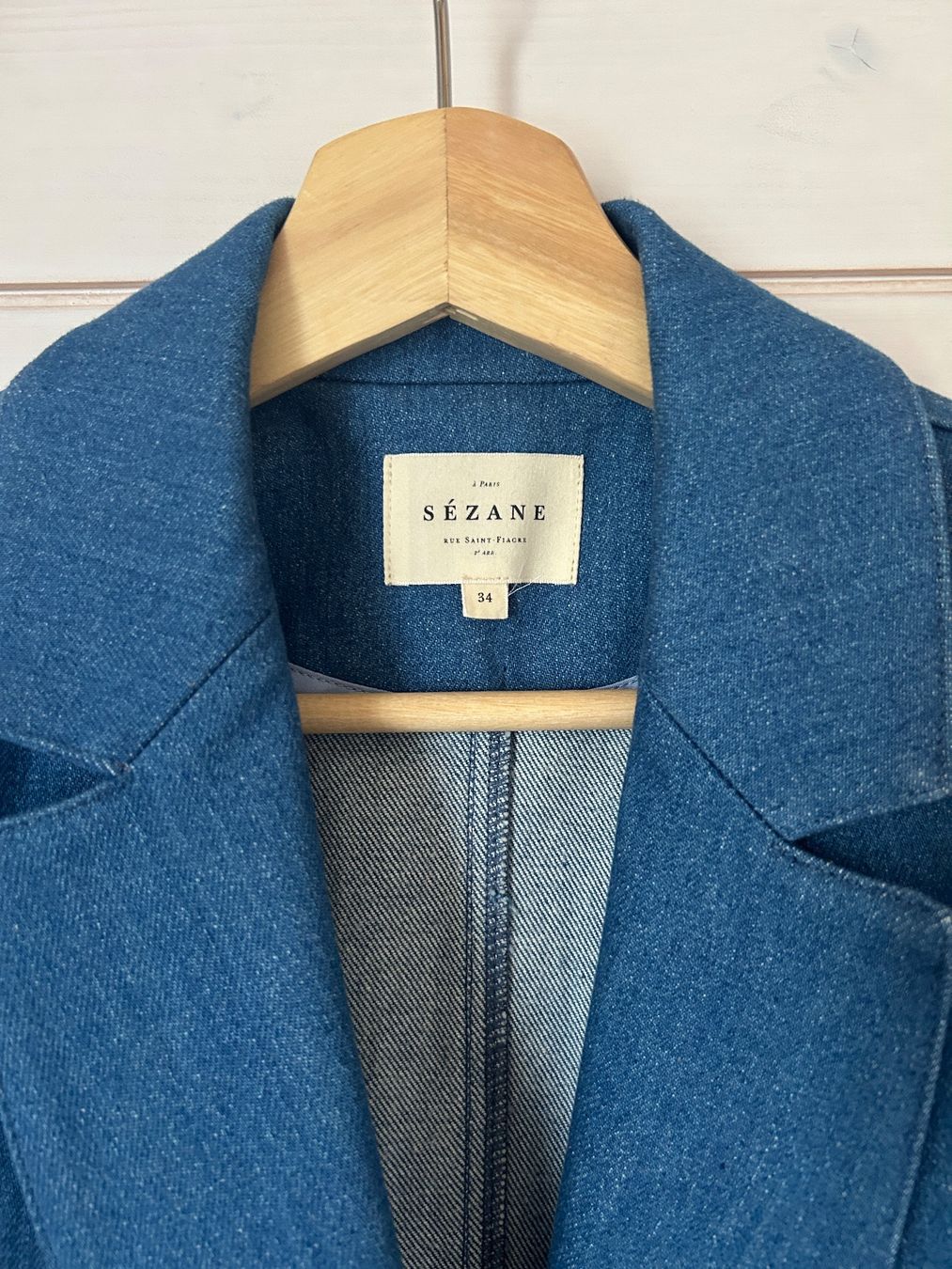 Sezane Giacche: Sézane Denim Blazer - Gr. 34 – Usato da Illnau venduto da Monkky 2