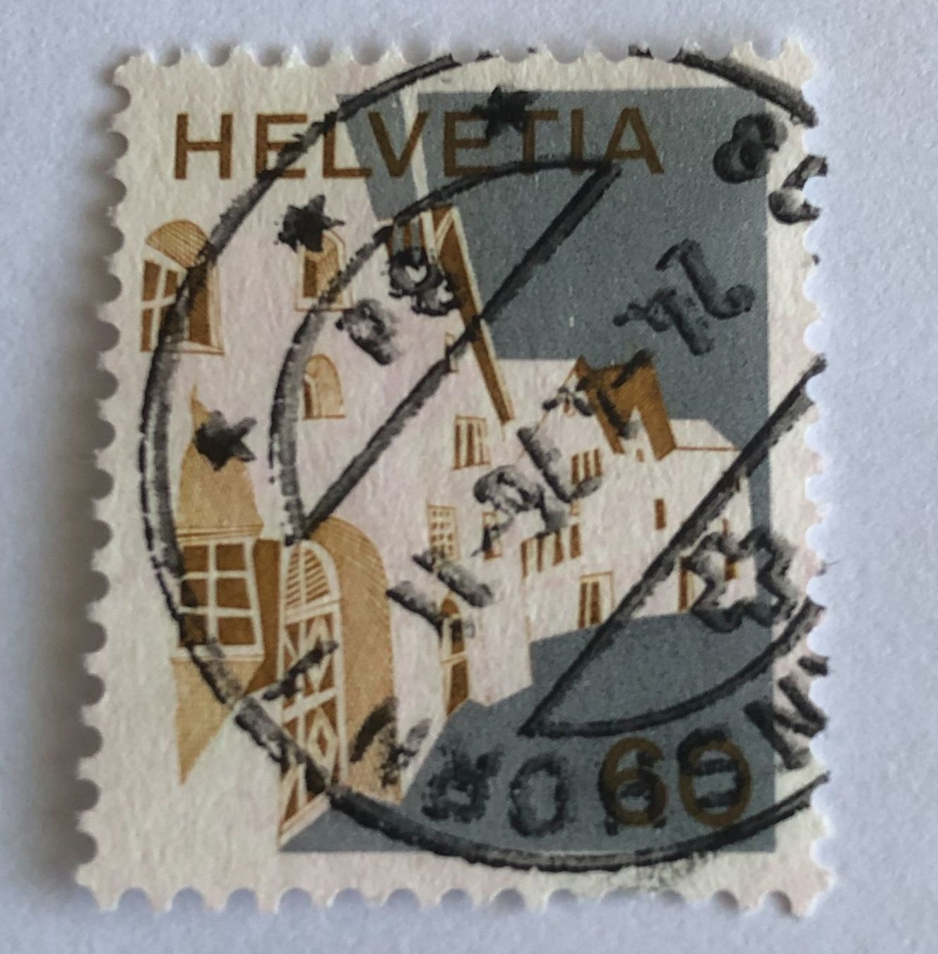 Tutti i francobolli: Nr. 531 ENGADIN GESTEMPELT     – Usato da Aarau venduto da Billa007