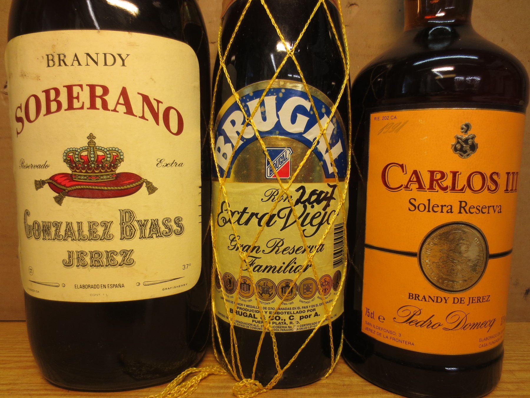 Bevande alcoliche: 3 Fl. Brandy und Rum. #1743 – Nuovo (secondo la descrizione) da Schöftland venduto da Topdeal4 1
