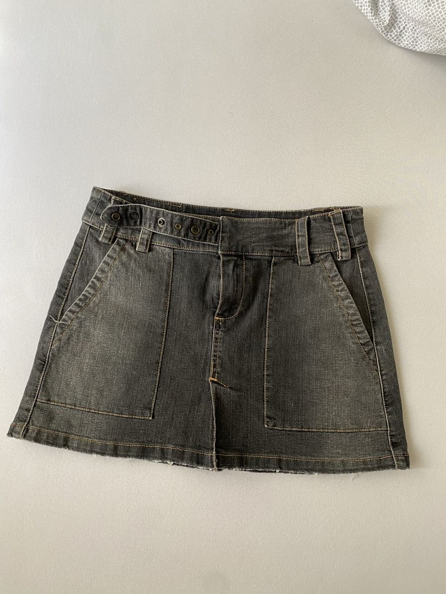 Röcke: MNG Jeans Rock dunkelgrau – Gebraucht aus Zürich von yae56